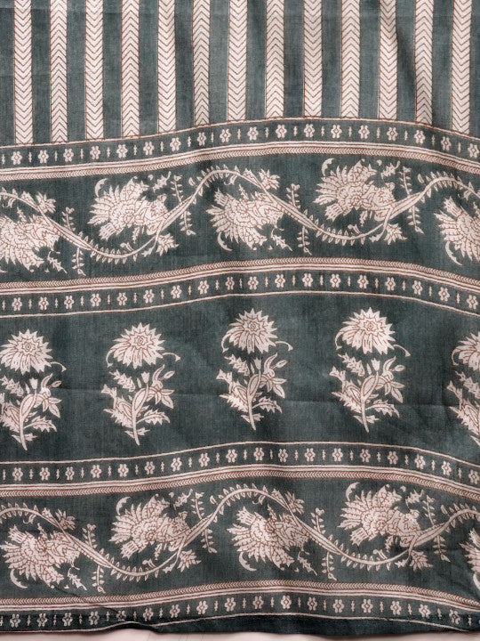 Women Ethnic Motifs Printed Regular Pure Cotton Kurta with Harem Pants & Dupatta